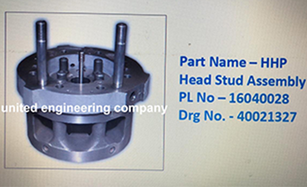 Cylinder Head Sub Assy Without Valve For EMD 710
